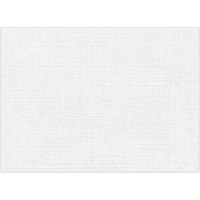 Luxpaper מיני כרטיסי תו שטוחים, 100 קילוגרם, פשתן לבן, 9 16, חבילה