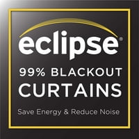 Eclipse Reagon Blackout Blackout Grommet Top Window Window Panel, אפור, 84