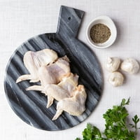 מזונות סהר חלאל חתך ביד כנפי עוף טריות, חלבון 20 גרם, 1.-1. קילוגרמים, נטול אנטיביוטיקה