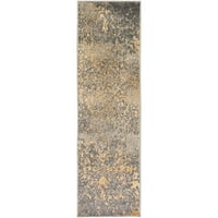 אורגים אמנותיים אטלסט בז '2'2 7'7 שטיח שטח מופשט מסורתי