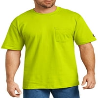 חולצת טריקו לכיס משקל כבד של דיקנים מקוריים וביצועים גדולים של שרוול קצר